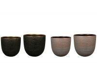 Mixpallet pot Sasha fall D100x120 H225 4 assorti